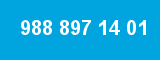 988 897 14 01 988 897 14 01